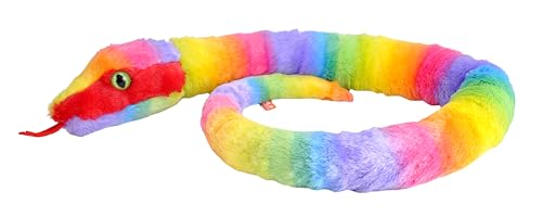 Wild Republic Plüschschlange, Regenboa, Geschenk für Kinder, Plüschtier, 138 cm, Füllung besteht aus recycelten Wasserflaschen Wild Republic Plüschschlange, Regenboa, Geschenk für Kinder, Plüschtier, 138 cm, Füllung besteht aus recycelten Wasserflaschen von WILD REPUBLIC