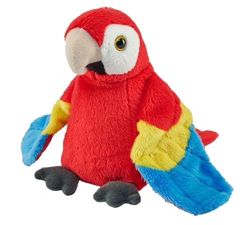 Wild Republic Pocketkins Eco Scharlachara, Plüschtier, 12 cm, Plüschspielzeug, Hergestellt aus recycelten Materialien, Umweltfreundlich Wild Republic Pocketkins Eco Scharlachara, Plüschtier, 12 cm, Plüschspielzeug, Hergestellt aus recycelten Materialien, Umweltfreundlich von WILD REPUBLIC