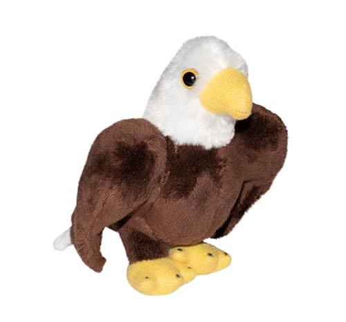 Wild Republic Pocketkins Eco Weißkopfseeadler, Plüschtier, 12 cm, Plüschspielzeug, Hergestellt aus recycelten Materialien, Umweltfreundlich Wild Republic Pocketkins Eco Weißkopfseeadler, Plüschtier, 12 cm, Plüschspielzeug, Hergestellt aus recycelten Materialien, Umweltfreundlich von WILD REPUBLIC