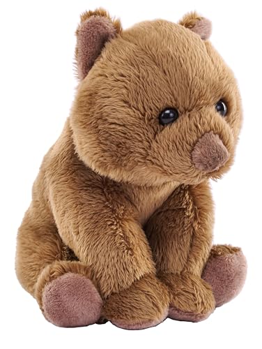 Wild Republic Pocketkins Eco Wombat, Plüschtier, 12 cm, Plüschspielzeug, Hergestellt aus recycelten Materialien, Umweltfreundlich Wild Republic Pocketkins Eco Wombat, Plüschtier, 12 cm, Plüschspielzeug, Hergestellt aus recycelten Materialien, Umweltfreundlich von WILD REPUBLIC
