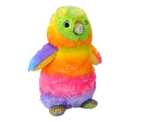 Wild Republic Rainbowkins Pinguin, Stofftier, 30 cm, Plüschspielzeug, Füllung aus gesponnenen recycelten Wasserflaschen Wild Republic Rainbowkins Pinguin, Stofftier, 30 cm, Plüschspielzeug, Füllung aus gesponnenen recycelten Wasserflaschen von WILD REPUBLIC