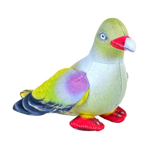 Wild Republic Rainforest Afrikanische Grünfruchttaube, Plüschtier, 11 cm, Füllung aus recycelten Wasserflaschen Wild Republic Rainforest Afrikanische Grünfruchttaube, Plüschtier, 11 cm, Füllung aus recycelten Wasserflaschen von WILD REPUBLIC