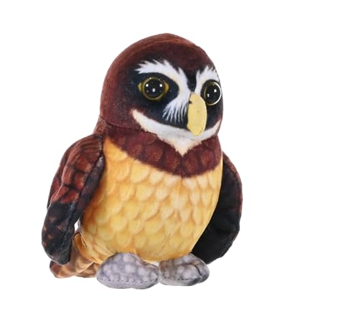 Wild Republic Rainforest Brillenkauz, Plüschtier, 11.4 cm, Plüschspielzeug, Füllung aus recycelten Wasserflaschen, umweltfreundlich Wild Republic Rainforest Brillenkauz, Plüschtier, 11.4 cm, Plüschspielzeug, Füllung aus recycelten Wasserflaschen, umweltfreundlich von WILD REPUBLIC
