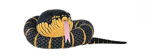 Wild Republic Rainforest Snake Schwarzzahn-Mangroven, Plüschtier, 137 cm, Plüschspielzeug, Füllung besteht aus gesponnenen recycelten Wasserflaschen Wild Republic Rainforest Snake Schwarzzahn-Mangroven, Plüschtier, 137 cm, Plüschspielzeug, Füllung besteht aus gesponnenen recycelten Wasserflaschen von WILD REPUBLIC