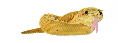 Wild Republic Rainforest Snake Wimpernklapperschlange, Plüschtier, 137 cm, Plüschspielzeug, Füllung besteht aus gesponnenen recycelten Wasserflaschen Wild Republic Rainforest Snake Wimpernklapperschlange, Plüschtier, 137 cm, Plüschspielzeug, Füllung besteht aus gesponnenen recycelten Wasserflaschen von WILD REPUBLIC