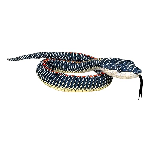 Wild Republic Snake Paradies-Flugschlange, Plüschtier, 137 cm, Füllung aus recycelten Wasserflaschen von WILD REPUBLIC