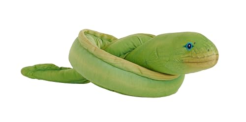 Wild Republic Snakes Eco Muränen Aal, Stofftier, 137 cm, Plüschtier, Füllung besteht aus gesponnenen recycelten Wasserflaschen, Umweltfreundlich Wild Republic Snakes Eco Muränen Aal, Stofftier, 137 cm, Plüschtier, Füllung besteht aus gesponnenen recycelten Wasserflaschen, Umweltfreundlich von WILD REPUBLIC