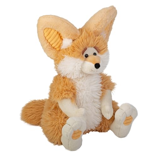 Wild Republic Snuggleluvs, Fennek-Fuchs, Beschwertes Kuscheltier, 38 cm, Geschenk für Kinder, Plüschtier, Füllung aus recycelten Plastikflaschen Wild Republic Snuggleluvs, Fennek-Fuchs, Beschwertes Kuscheltier, 38 cm, Geschenk für Kinder, Plüschtier, Füllung aus recycelten Plastikflaschen von WILD REPUBLIC