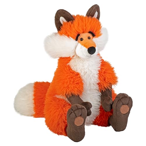 Wild Republic Snuggleluvs, Rotfuchs, Beschwertes Kuscheltier, 38 cm, Geschenk für Kinder, Plüschtier, Füllung aus recycelten Plastikflaschen Wild Republic Snuggleluvs, Rotfuchs, Beschwertes Kuscheltier, 38 cm, Geschenk für Kinder, Plüschtier, Füllung aus recycelten Plastikflaschen von WILD REPUBLIC