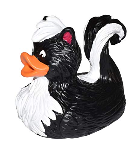 Wild Republic gummiente Skunk junior 10 cm weiß/schwarz Wild Republic gummiente Skunk junior 10 cm weiß/schwarz von WILD REPUBLIC
