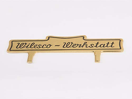 Wilesco - Schild Werkstatt Fur D141 - WIL01858 von Wilesco