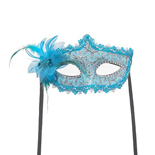Handgefertigte Venezianische Maske Augenmaske Ballmaske Karneval Damen Und Herren Gesichtsmaske Kinder Venezianische Maske Damen Maskenball: Maskenball Maske Damen, Augenmaske Sexy Maske Spitze Sch von WILLBEST