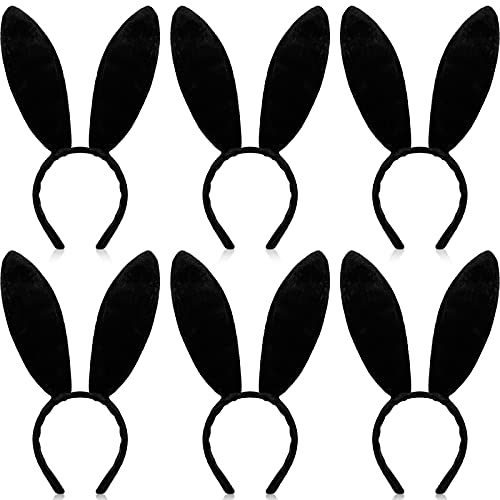 WILLBOND 6 Stücke Plüsch Hasenohren Haarreif Nettes Hasen Stirnband für Jedes Alter Kostüm Cosplay Party Halloween Weihnachten WILLBOND 6 Stücke Plüsch Hasenohren Haarreif Nettes Hasen Stirnband für Jedes Alter Kostüm Cosplay Party Halloween Weihnachten von WILLBOND