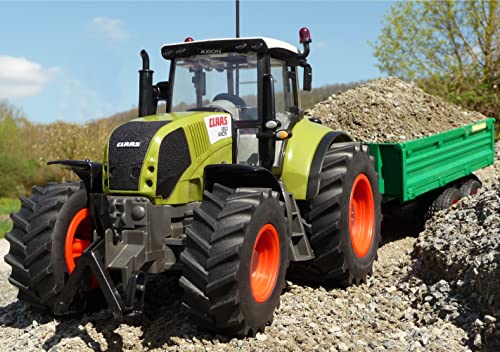 WIM-Modellbau RC Traktor CLAAS Axion 870 + Anhänger in XL Länge 72cm Ferngesteuert von WIM-Modellbau