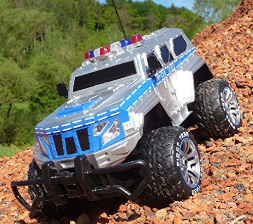 WIM-Modellbau RC Jeep Polizei mit LICHT & AKKU 1:12 Länge 39cm Ferngesteuert 27MHz von WIM-Modellbau