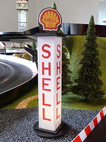 Slotcar Dekoration Shell Turm in 1:32 Kunststoff für Carrera DIGITAL von WIM-Slotcar