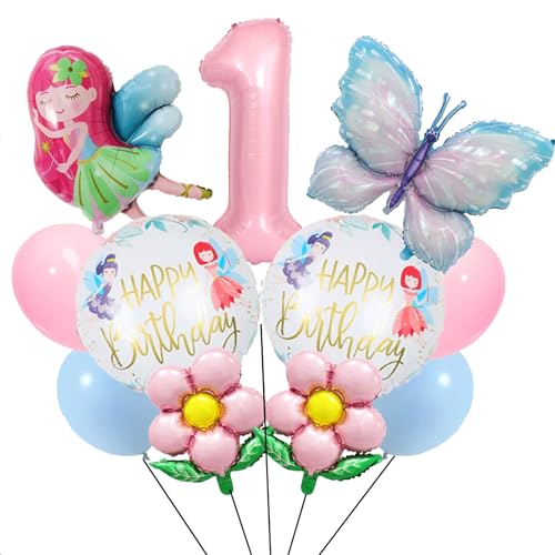 WINFLUENCE 1 Jahre Schmetterling Geburtstag Deko, Bunt Schmetterling Luftballon für Mädchen 1 Jahre Schmetterling Deko Gebuartstag Party WINFLUENCE 1 Jahre Schmetterling Geburtstag Deko, Bunt Schmetterling Luftballon für Mädchen 1 Jahre Schmetterling Deko Gebuartstag Party von WINFLUENCE