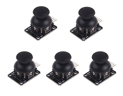 WINGONEER 5PCS PS2 Joystick Game Controller XY Dual-Achsen Joystick Breakout Modul für Arduino von WINGONEER