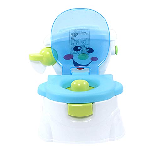 ‌Kinder Toilettentrainer 2-in-1 mit rutschfestem Sitz ,Lerntöpfchen & Toilettensitz ab 18 Monate, BPA-frei (Leicht zu Reinigen) von WINZING