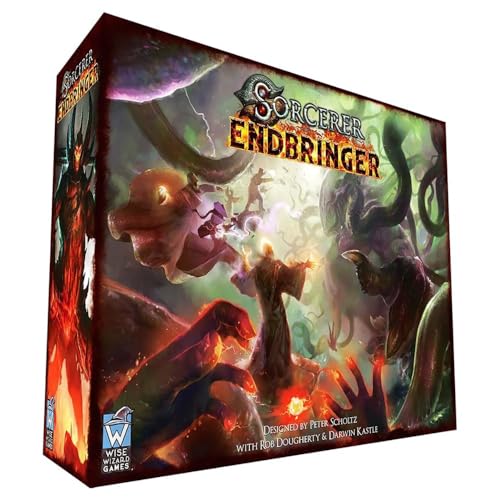 WISE WIZARD GAMES: Sorcerer The Card Game - Endbringer Standalone Brettspiel für 1-3 Spieler ab 14 Jahren von WISE WIZARD GAMES