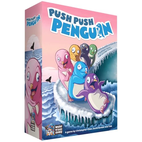 Wacky Wizard Games: Push Push Penguin The Board Game von WISE WIZARD GAMES