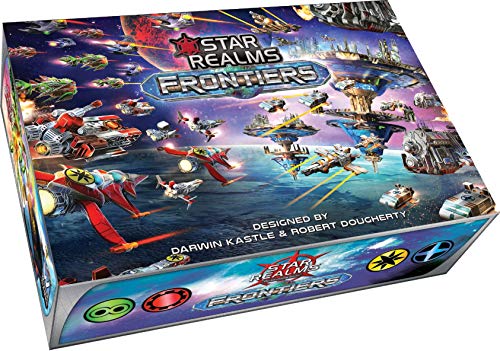 White Wizard Games WWG021 Star Realms: Frontiers, Mehrfarbig (in englischer Sprache) von WISE WIZARD GAMES