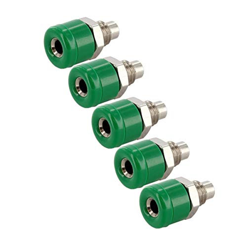 WITTKOWARE Zwergbuchsen für Stecker mit 2,6mm Durchmesser, Einbaudurchmesser 5/6mm, 5 Stück, Farbe grün WITTKOWARE Zwergbuchsen für Stecker mit 2,6mm Durchmesser, Einbaudurchmesser 5/6mm, 5 Stück, Farbe grün von WITTKOWARE