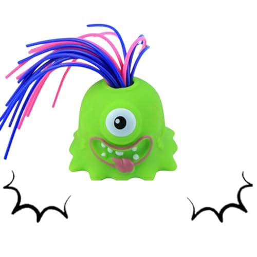 Fatigue Toys Stress Relief Hair Pulling Screaming Monster, Funny Hair-Pulling Toys Stress Relief and Anti Anxiety Toys for Kids，Fatigue Toys Stress Relief with Hai (Green) von WITTYL
