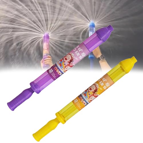 Feuerwerk-Wasserpistole, Feuerwerk-Wasserspritze, Romantisches Feuerwerk-Effekt-Wasserspritze für Paare, Strand, Spielplatz, Poolpartys, interaktive Poolspiele für Familie und Freunde (Farbe-C) von WIWIDANG