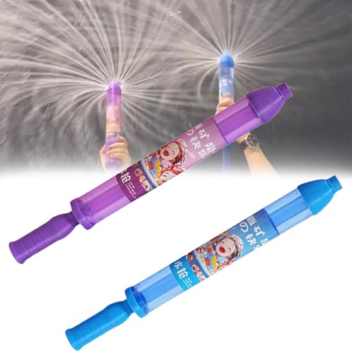 Feuerwerk-Wasserpistole, Feuerwerk-Wasserspritze, Romantisches Feuerwerk-Effekt-Wasserspritze für Paare, Strand, Spielplatz, Poolpartys, interaktive Poolspiele für Familie und Freunde (Farbe-D) von WIWIDANG