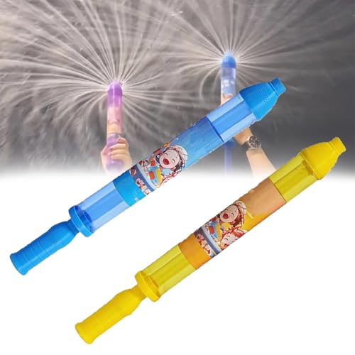 Feuerwerk-Wasserpistole, Feuerwerk-Wasserspritze, Romantisches Feuerwerk-Effekt-Wasserspritze für Paare, Strand, Spielplatz, Poolpartys, interaktive Poolspiele für Familie und Freunde (Farbe-E) von WIWIDANG