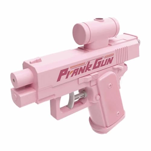 Prank Wasserpistole mit Rückspritzeffekt – Lustiger Wasserblaster für Erwachsene – Ideal für Sommer, Streiche & Outdoor-Überraschungen (Rosa) von WIWIDANG
