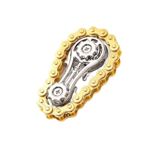 WJDREPKHY Kettenräder Schwungrad Fingertip Gyro Fidget Spinner Antistress Angst Metall Fahrradketten EDC Spinner Zappeln Spielzeug for Erwachsene Kinder WJDREPKHY Kettenräder Schwungrad Fingertip Gyro Fidget Spinner Antistress Angst Metall Fahrradketten EDC Spinner Zappeln Spielzeug for Erwachsene Kinder von WJDREPKHY