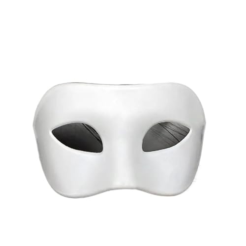 WJIAYAO Maskerade Maske Frau Männer Maskerade Maske Prom Retro Muster Einfarbig Masken Kostüm Party Hochzeit(Style D) von WJIAYAO