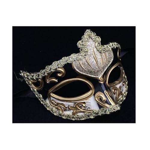 WJIAYAO Maskerade Maske Maskerade-Maske, bemalte Schönheitsmasken, modische Maske, Party, Filmthema, Requisiten, Masken von WJIAYAO