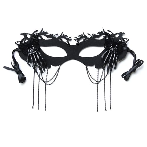 WJIAYAO Maskerade Maske Party Maske Quaste Schmetterling Skelett Hand Knochen Kostüm Maske Urlaub Party Tanz Gesichtsmaske WJIAYAO Maskerade Maske Party Maske Quaste Schmetterling Skelett Hand Knochen Kostüm Maske Urlaub Party Tanz Gesichtsmaske von WJIAYAO
