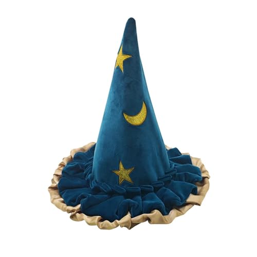 1pc Halloween Frau Hexenhut Kostüm for Party Coseplay Maskerade Festival Dekoration Zubehör Wizard 1pc Halloween Frau Hexenhut Kostüm for Party Coseplay Maskerade Festival Dekoration Zubehör Wizard von WJLYDM