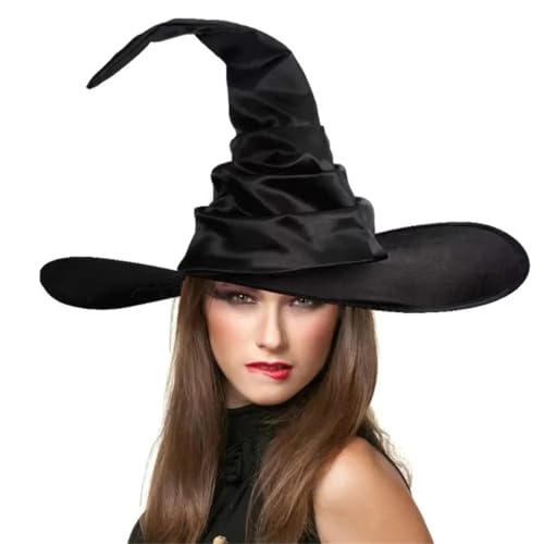 Hexe Halloween Hut Kostüm Zubehör Liefert Unisex Schwarz Phantasie Kleid Requisiten Wizard Kappe Dekorative Kleidung Party Hexe Halloween Hut Kostüm Zubehör Liefert Unisex Schwarz Phantasie Kleid Requisiten Wizard Kappe Dekorative Kleidung Party von WJLYDM