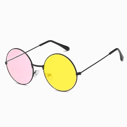 WJWZZGYL Anime Charakter Brille für Cosplay-Mode Beliebte Sonnenbrillen- Schmuckbrille für Gaming (Pink-yellow) von WJWZZGYL