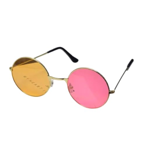 WJWZZGYL Anime Charakter Brille für Cosplay-Mode Beliebte Sonnenbrillen- Schmuckbrille für Gaming (Yellow-pink) von WJWZZGYL