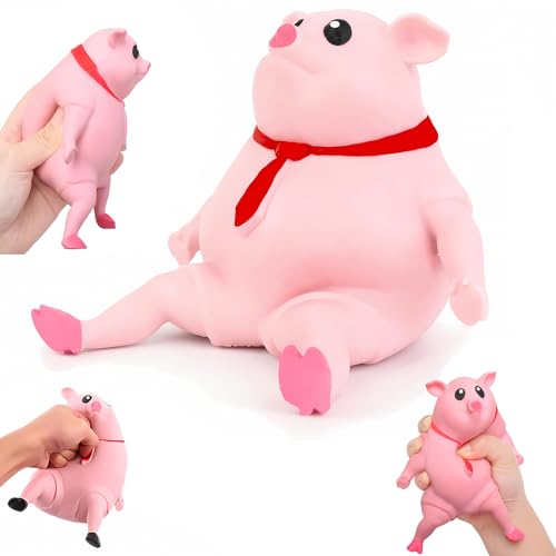 WJXKAZYX 15cm Stress Schwein Quetsch Spielzeug,Anti Stress Schwein Geschenke,Stress Schwein Groß,Schwein zum Schlagen,Antistress Schwein,Wutschwein Rosa,Schwein Quetschspielzeug,für Kinder Erwachsener WJXKAZYX 15cm Stress Schwein Quetsch Spielzeug,Anti Stress Schwein Geschenke,Stress Schwein Groß,Schwein zum Schlagen,Antistress Schwein,Wutschwein Rosa,Schwein Quetschspielzeug,für Kinder Erwachsener von WJXKAZYX