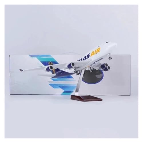 Flugzeug Im Maßstab 47 cm 1:150 Für 747-Modell Atlas Air Boeing B747 Druckgussharz Display Geschenke Geeignet von WJXNNON