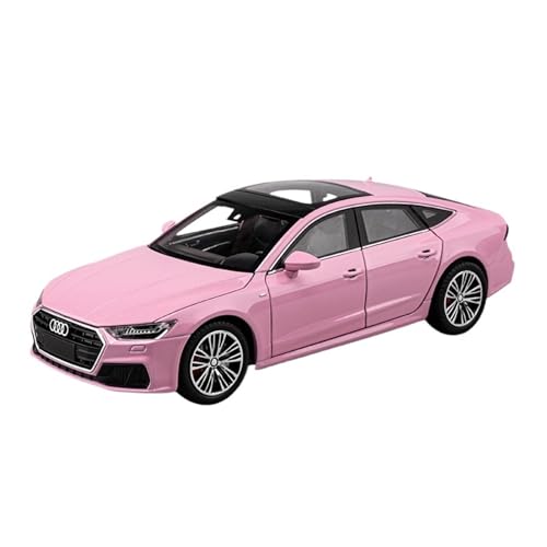 Für Audi A7 Legierung Sportwagen Modell Sound Und Licht Simulation Sammlung Kinder Spielzeug Geschenke 1:24(Pink) von WJXNNON