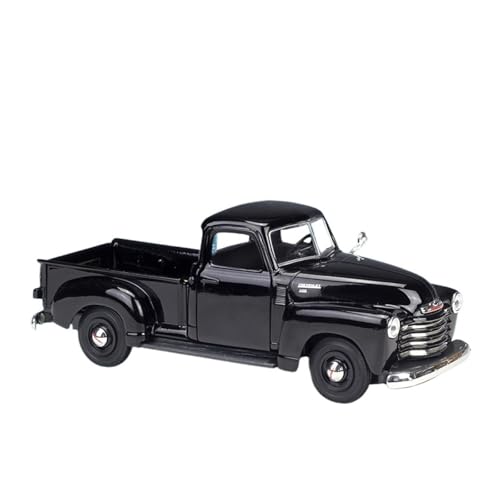 Für Chevrolet 3100 Pickup Legierung Automodell Druckguss Metall Geländewagen Kinder Spielzeug Geschenk 1:24(Black) von WJXNNON