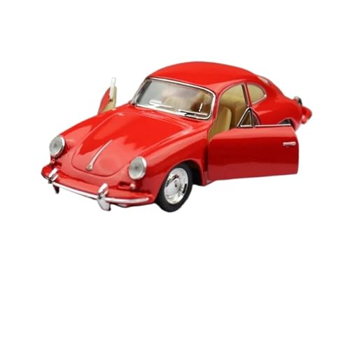 Für Coupe Legierung Automodell Druckguss Metall Klassische Simulation Miniatur Maßstab Sammlung Kinder Geschenk 1:32(Red) von WJXNNON