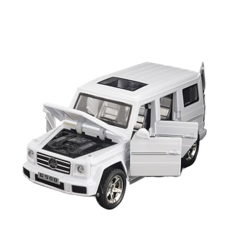 Für G65 G500 Legierung Druckguss Metall Spielzeug Off-Road Fahrzeuge Auto Modell Sammlung Spielzeug Geschenk 1:32(White) von WJXNNON