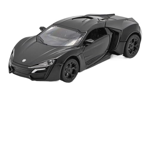 Für Laiken Legierung Automodell Sound Und Licht Kinderspielzeug Sammlung Geschenk 1:32(Black) von WJXNNON