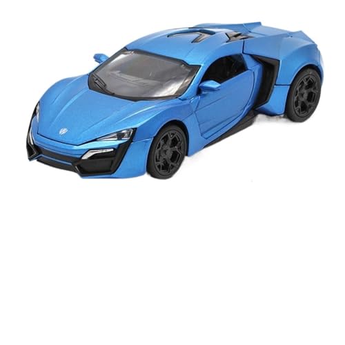 Für Laiken Legierung Automodell Sound Und Licht Kinderspielzeug Sammlung Geschenk 1:32(Blue) von WJXNNON