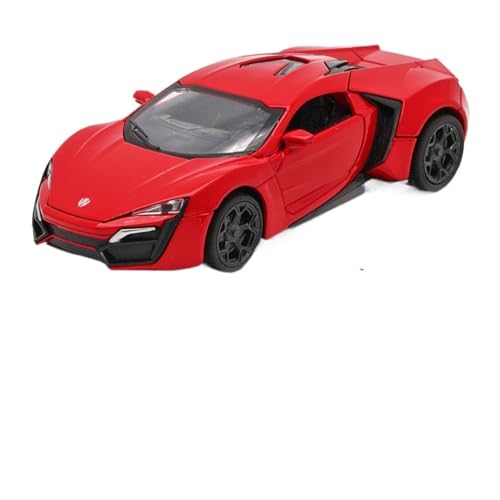Für Laiken Legierung Automodell Sound Und Licht Kinderspielzeug Sammlung Geschenk 1:32(Red) von WJXNNON