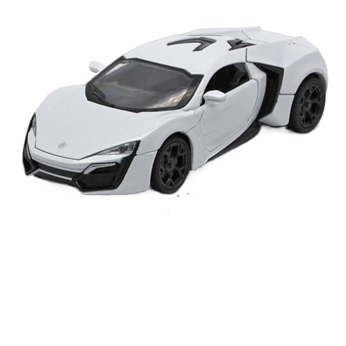 Für Laiken Legierung Automodell Sound Und Licht Kinderspielzeug Sammlung Geschenk 1:32(White) von WJXNNON